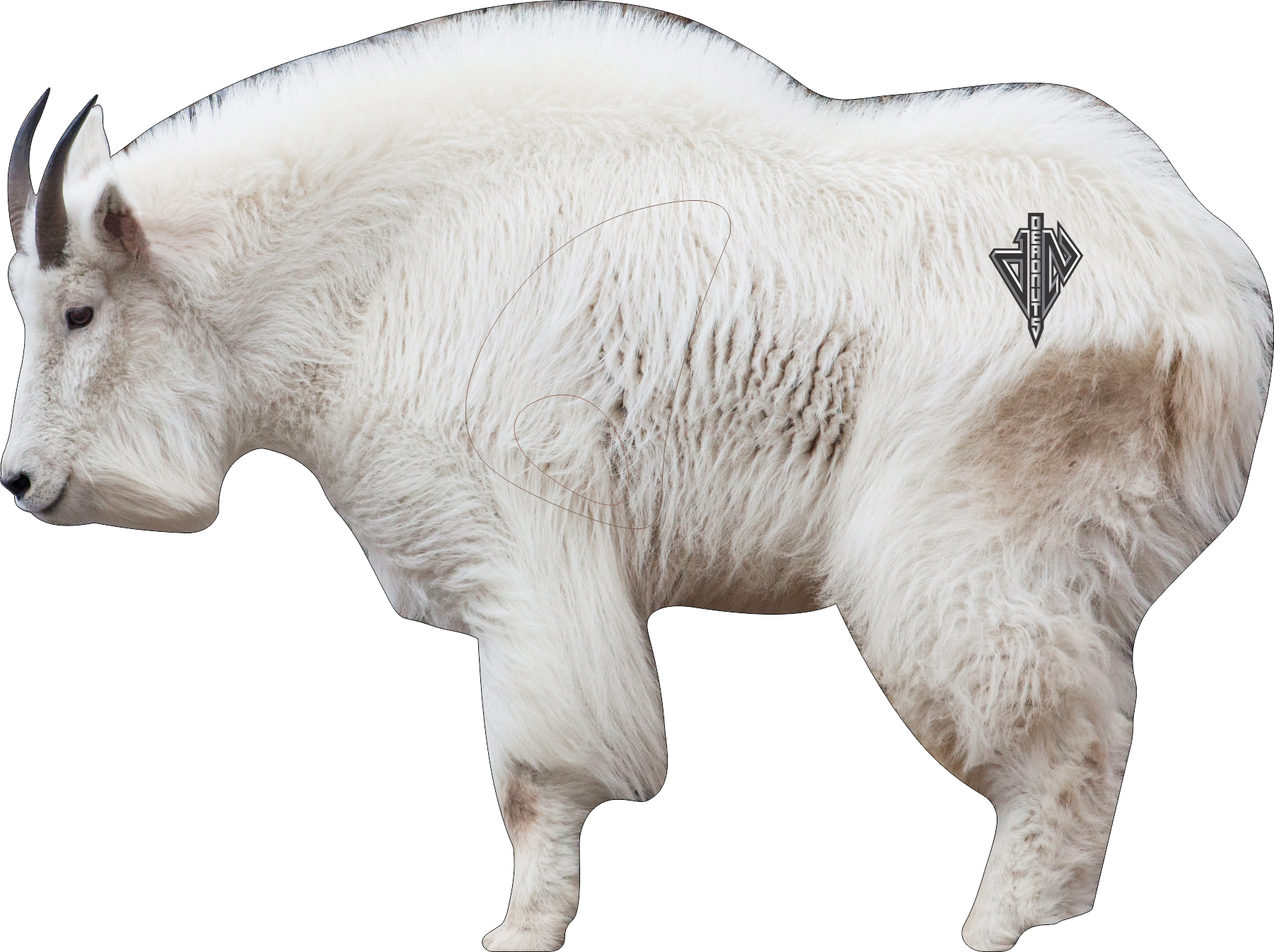 2D "Billy" Mountain Goat Broadside Target