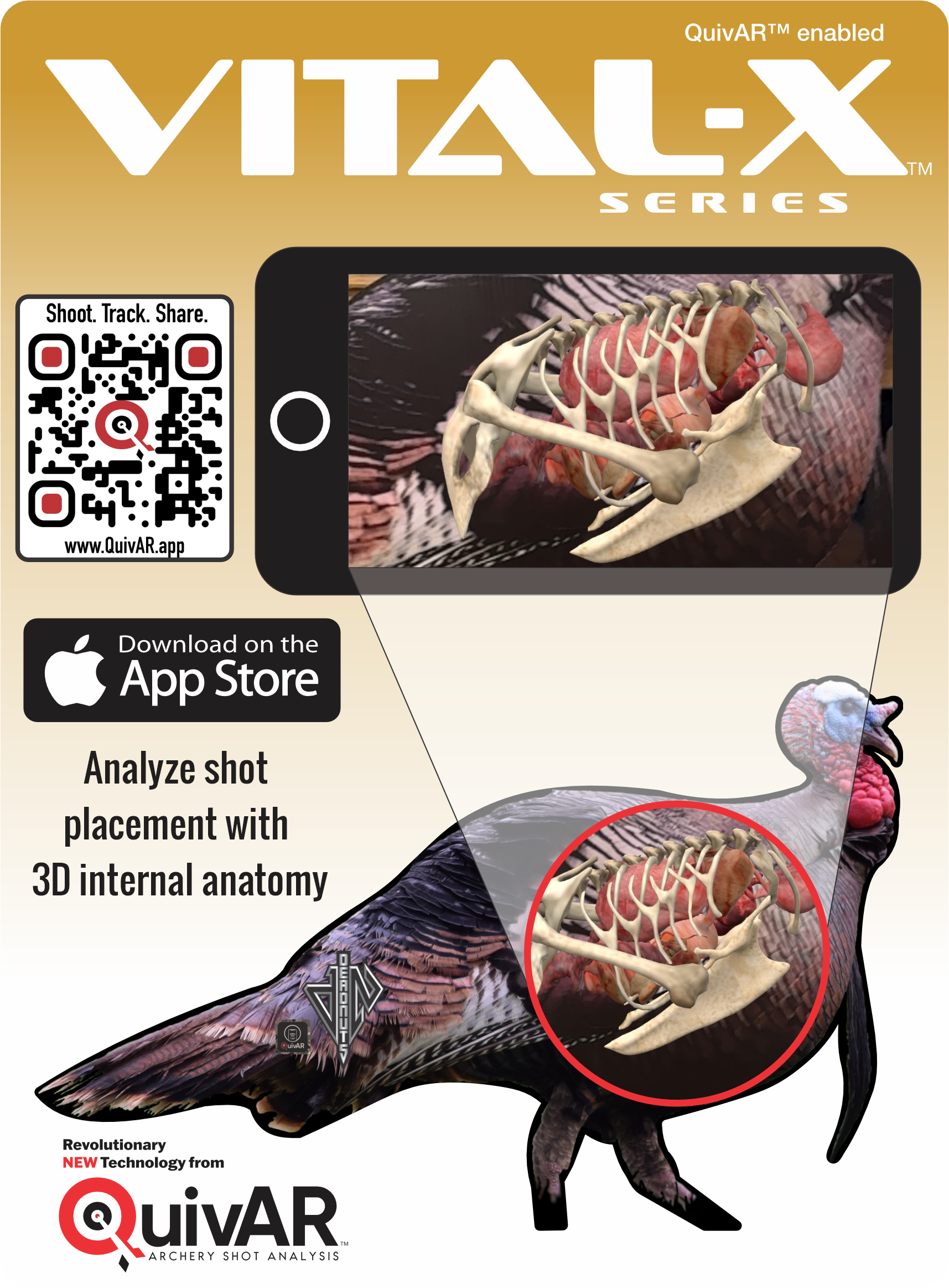 2D Tom Turkey Broadside Target