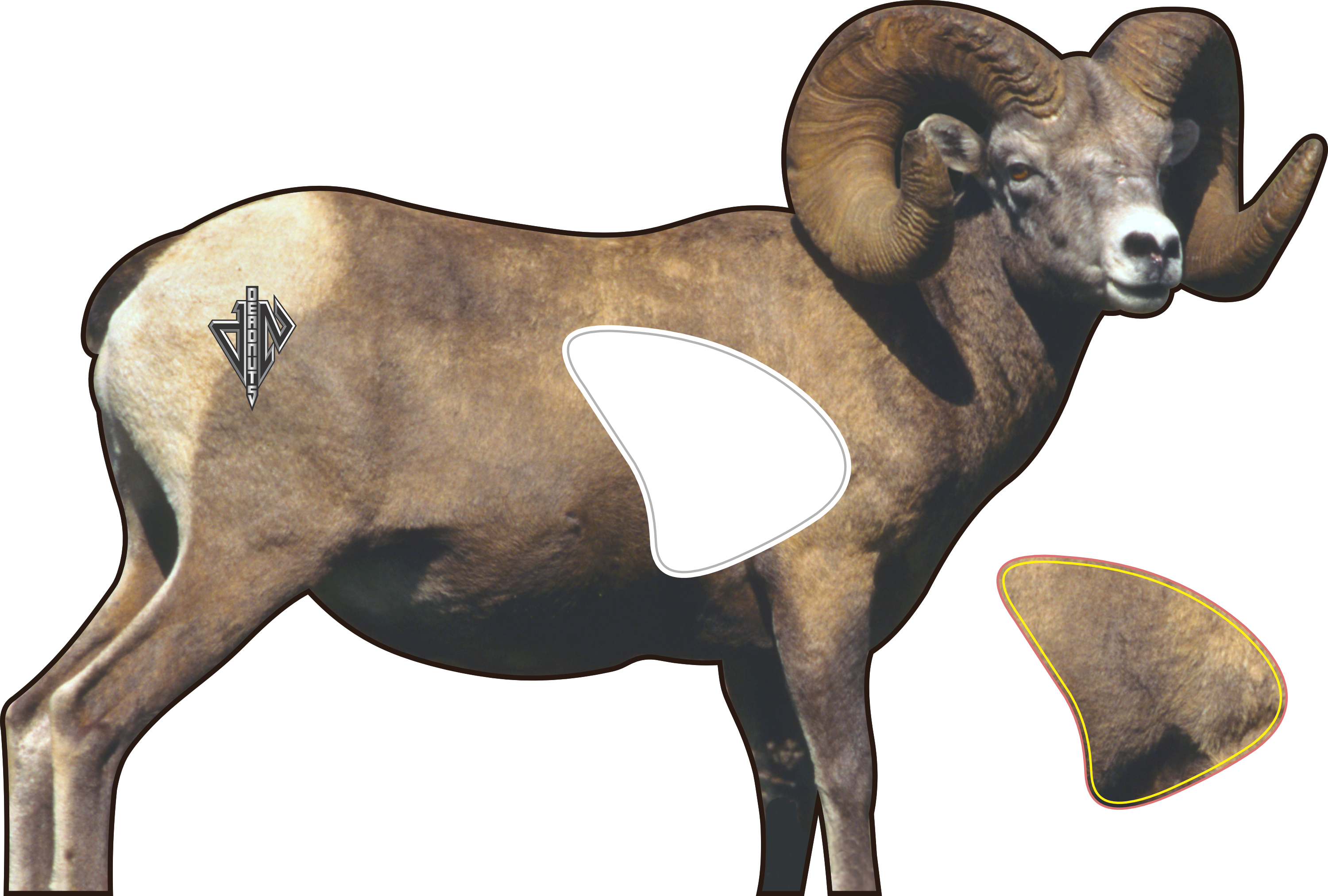 2D Bighorn Broadside Target