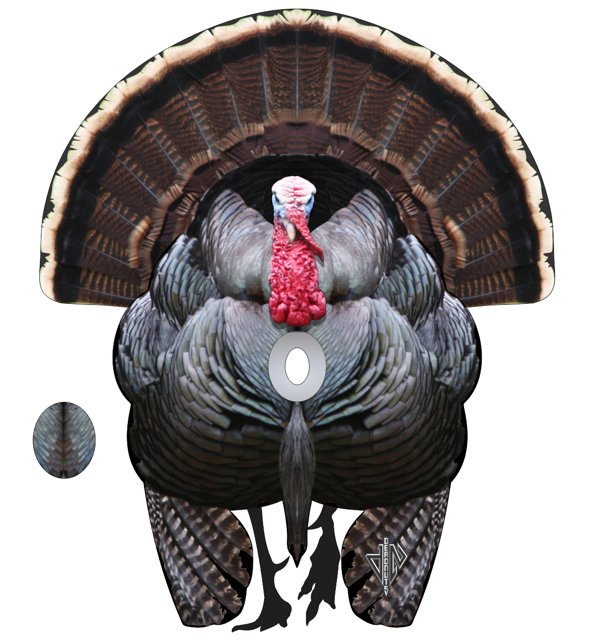 2D Tom Turkey Frontal Target