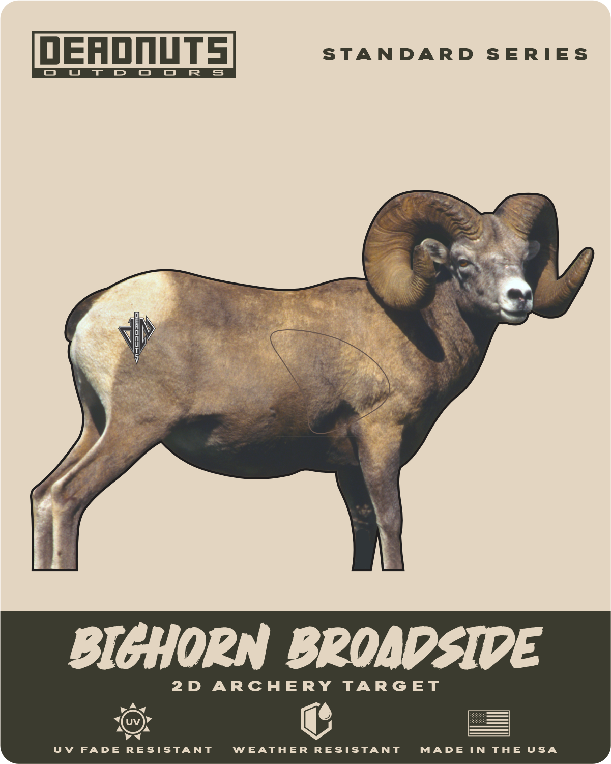2D Bighorn Broadside Target