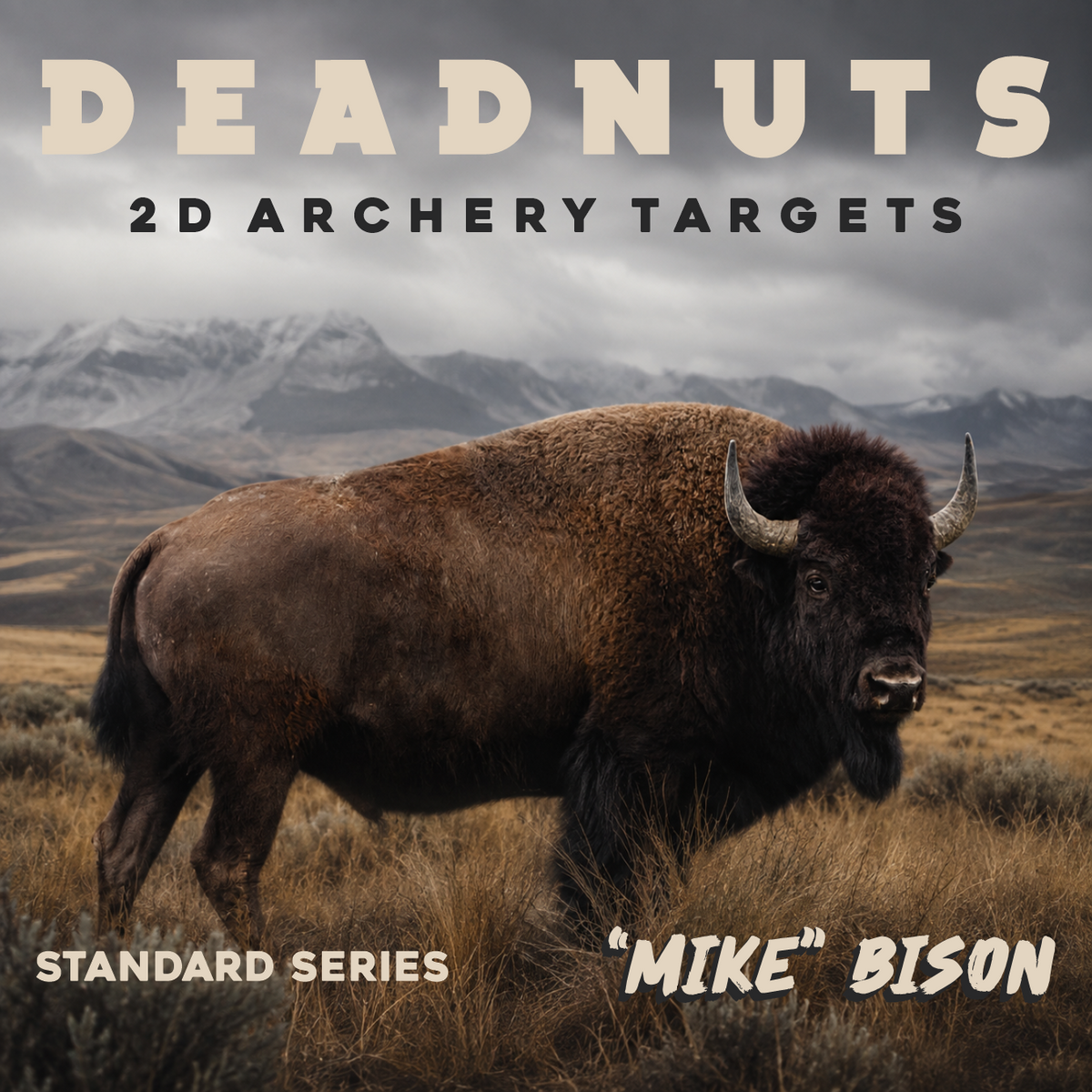 2D Mike Bison Broadside Target