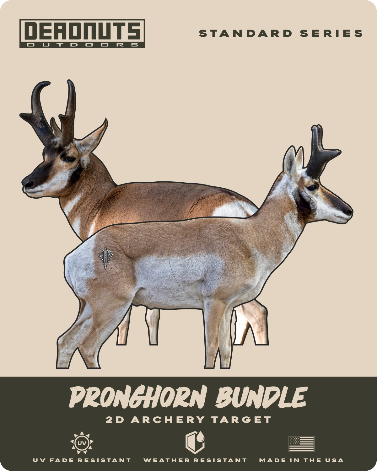 Pronghorn Bundle (Broadside Pronghorn, Quartering Away Pronghorn)