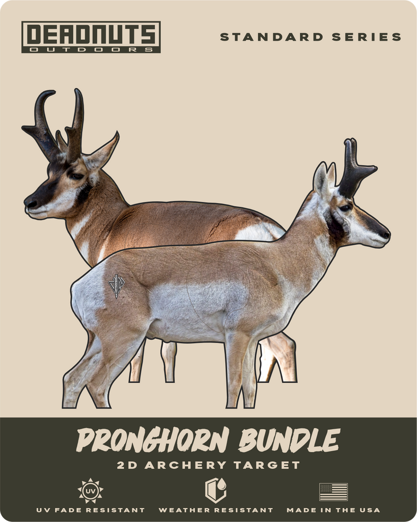 Pronghorn Bundle (Broadside Pronghorn, Quartering Away Pronghorn)
