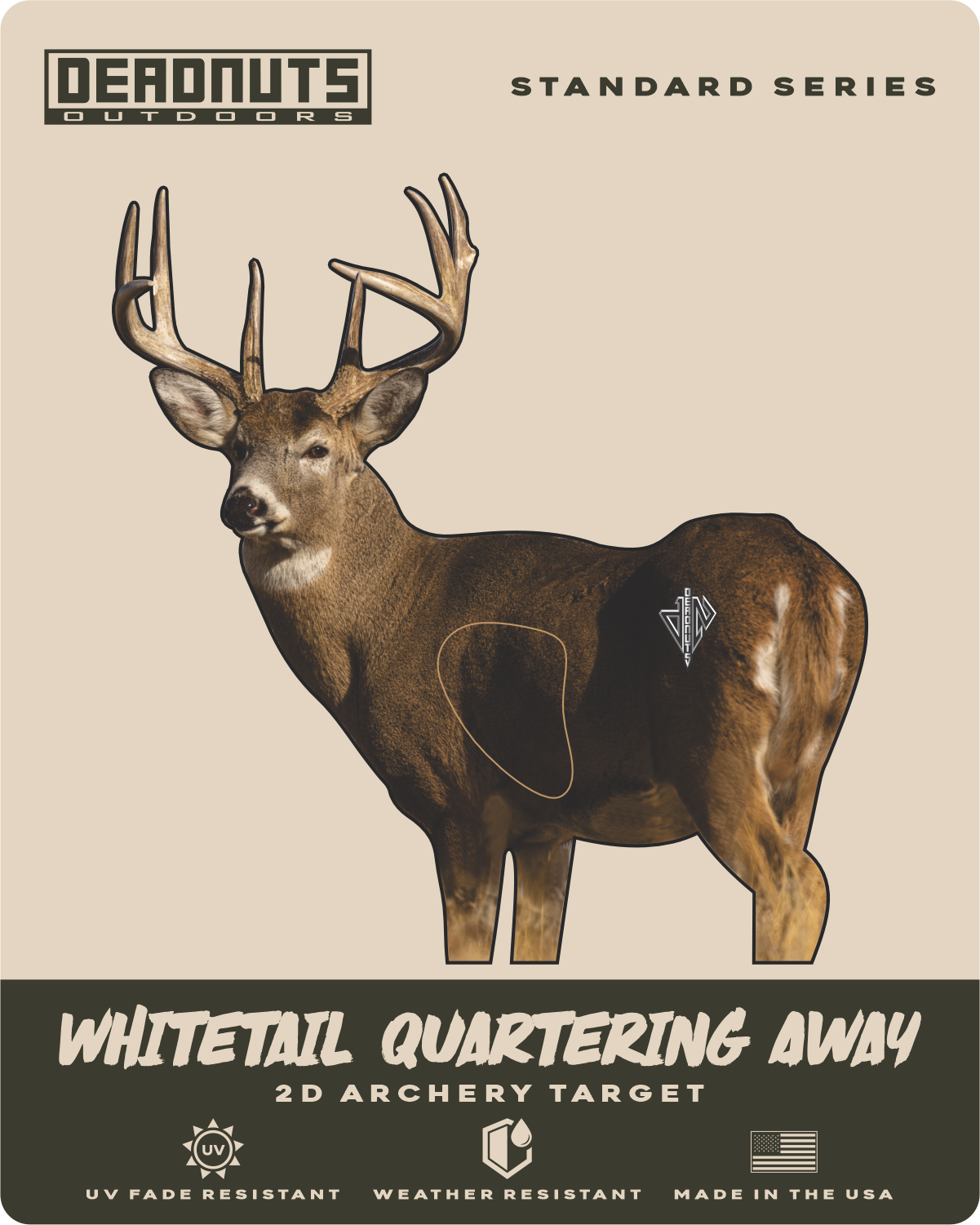 2D Whitetail "Willy" Quartering Away Target