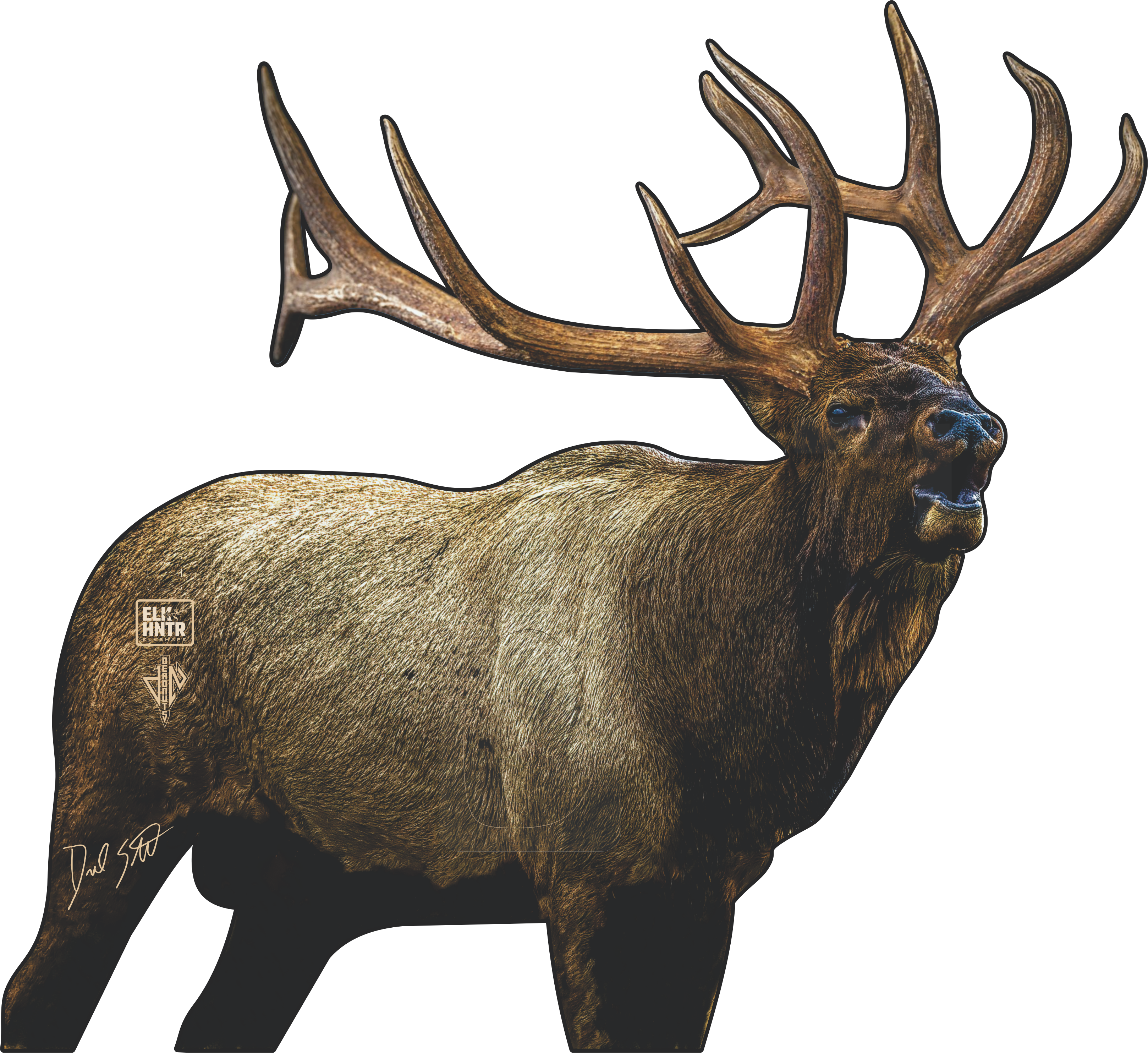 ElkShape Signature Series "Weneha" Quartering To Bull Elk